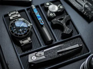Mini EDC dump tray (with optional inlays!) 