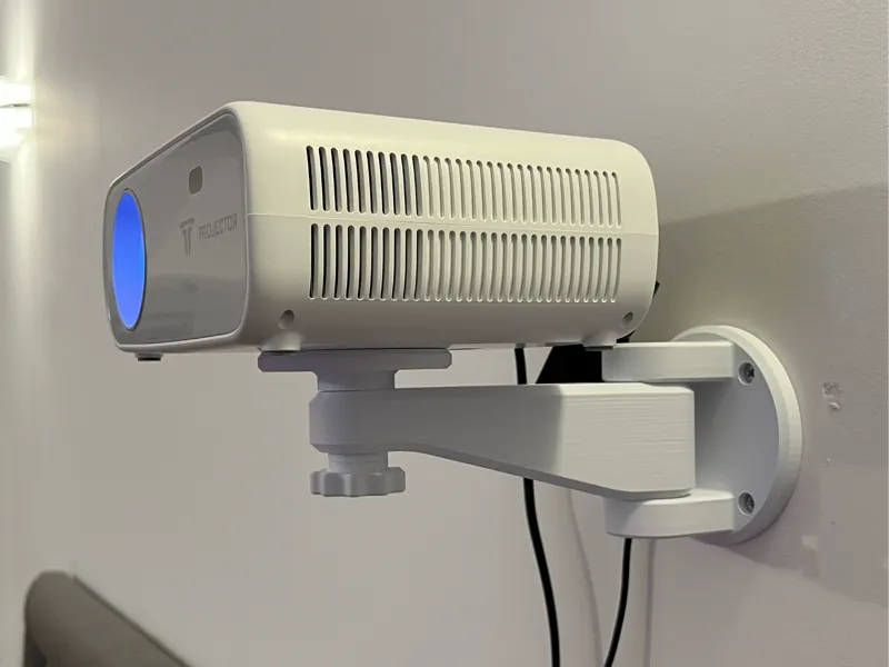 Projector Wall Mount Horizontal Swivel Bracket