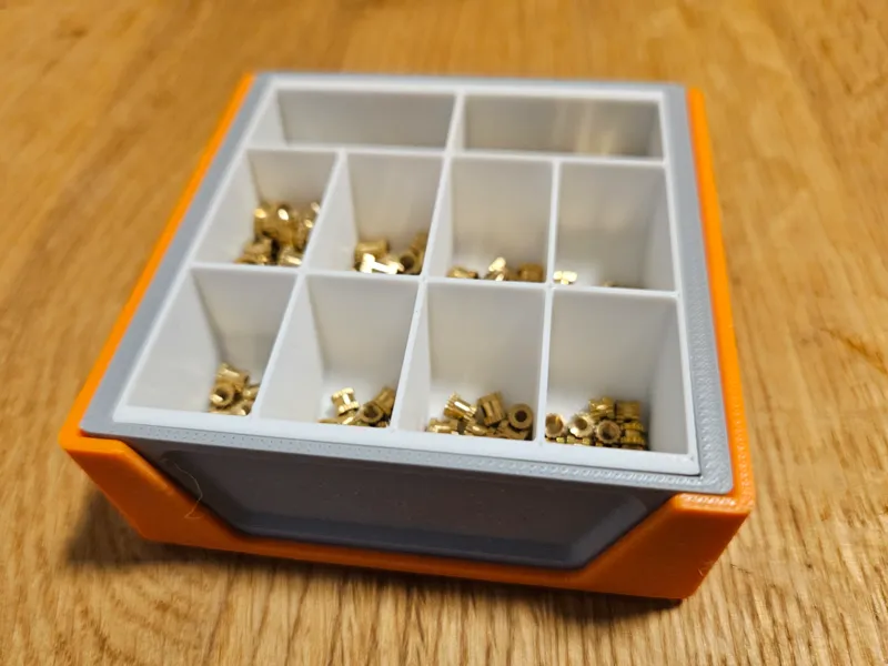 Parametric Compartments for Small Parts Box