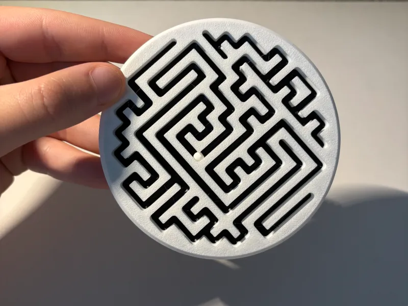 Tilt Maze (Print-In-Place)
