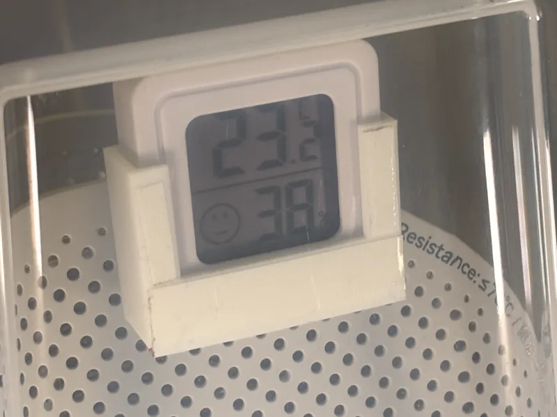 Hygrometer Holder for IKEA Box 