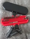 108 bits + long bits (0.2mm layer, 2 walls, 15% infill)