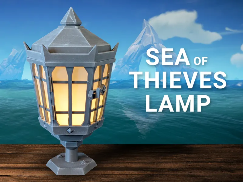 Sea of Thieves Inspired Lamp