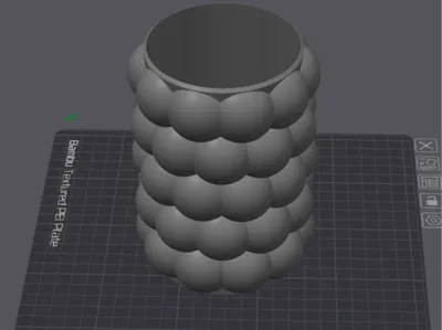 Raspberry Vase