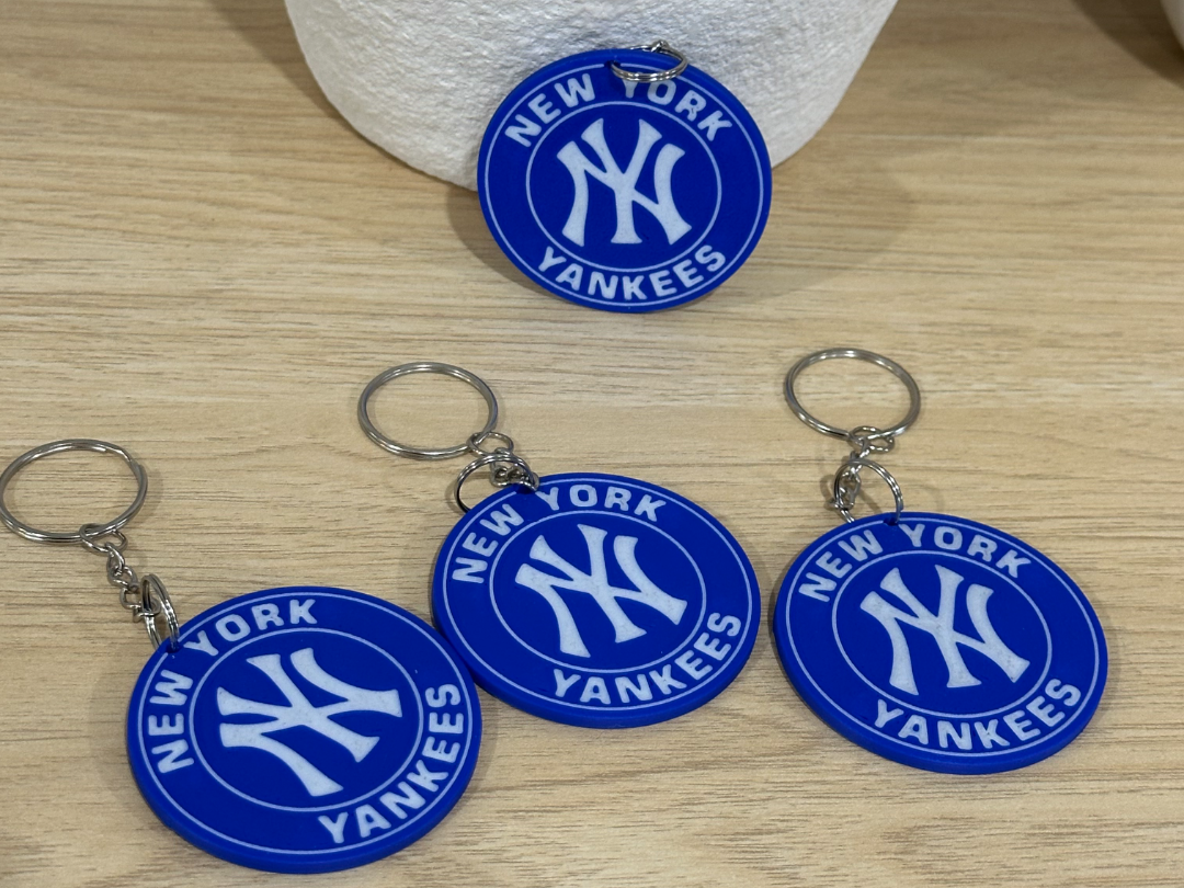 keychain NY Yankees inspired