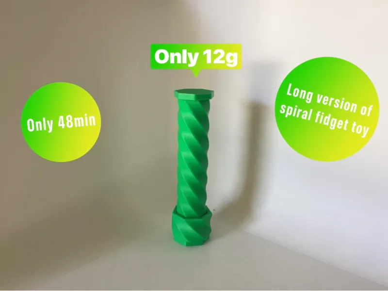 Long Spiral Fidget Toy