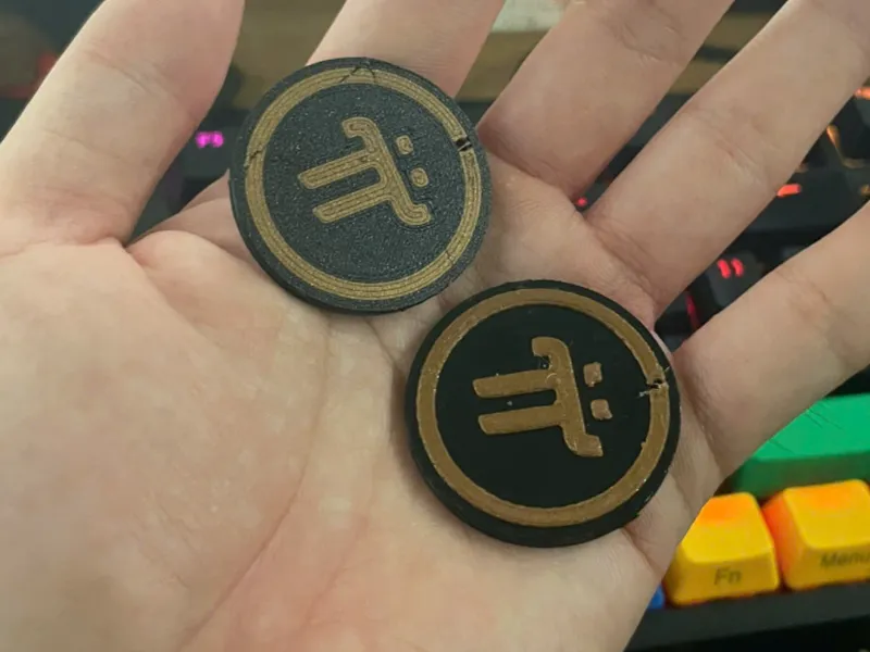 Keychain Pi Network with NFC chipset