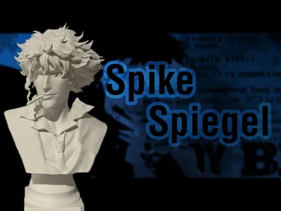 Cowboy Bebop - Spike Spiegel Bust