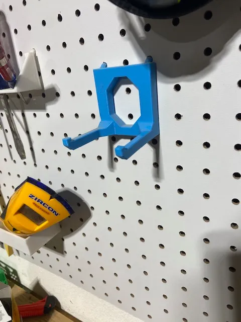 PEG BOARD DRILL HOLDER