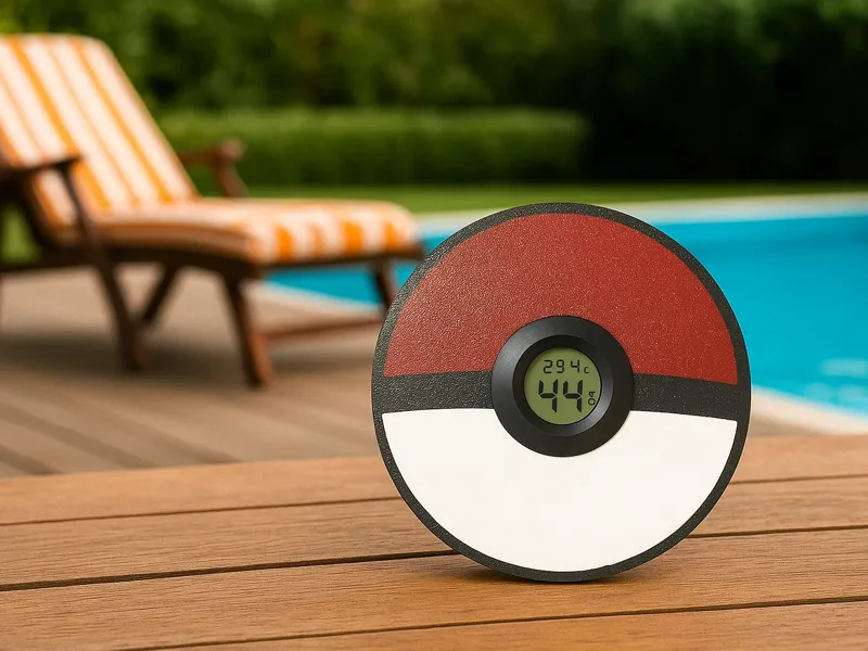 Pokéball Thermo-Hygrometer – Functional Sensor