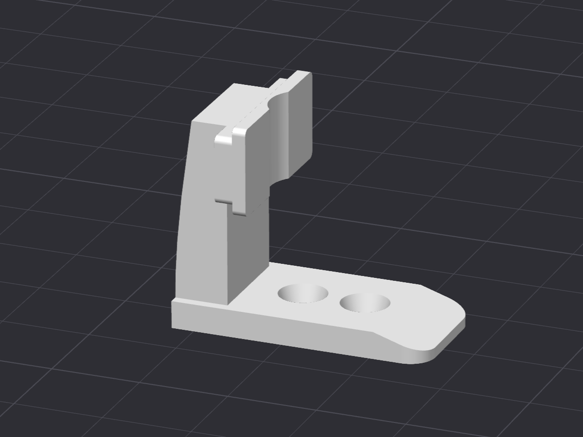 Miniatura 1 do modelo 3D Blind mount