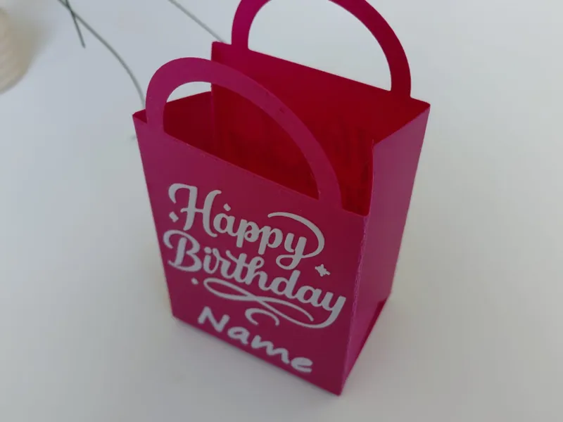 Birthday Bag (Name customizable)