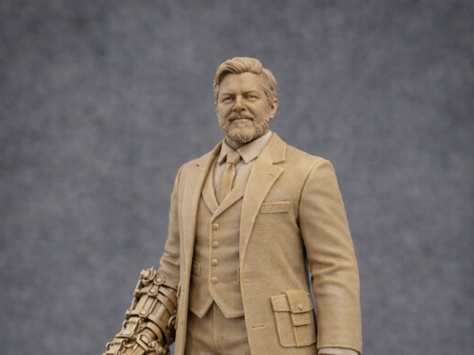 Steampunk Gentleman Inventor – (25mm RPG Scale)