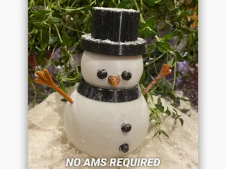 Snowman Decoration (AMS Optional!)
