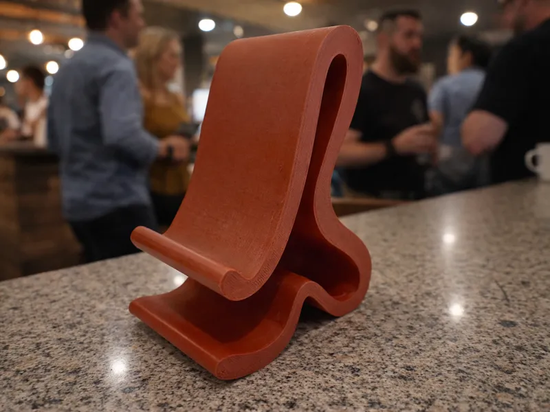Molten Curve Phone stand