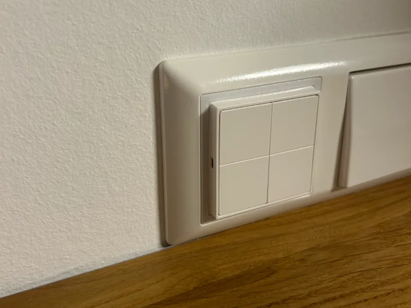 Shelly Blu Wall Switch Adapter Jung As500