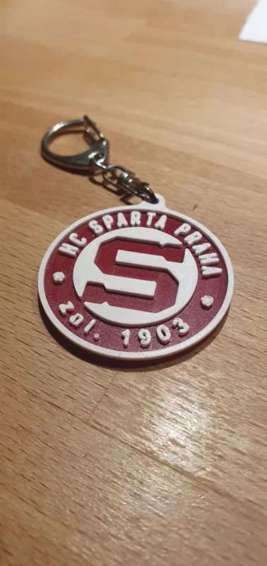 Keychain HC Sparta 2 color