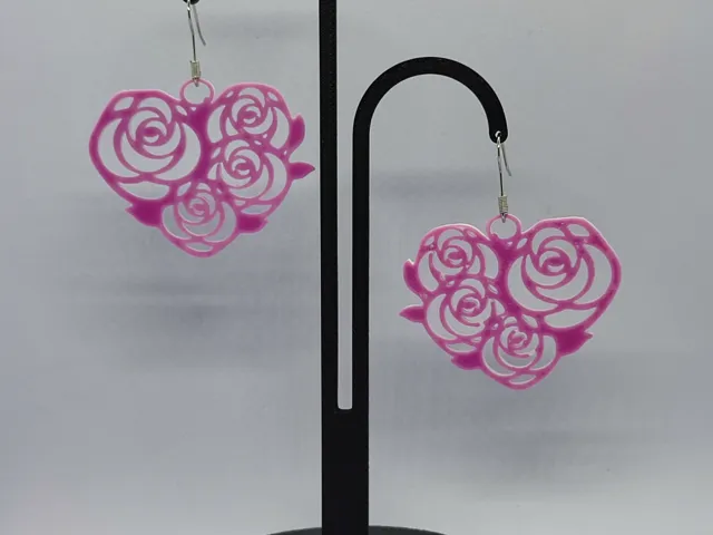 Pendientes Amor Floral