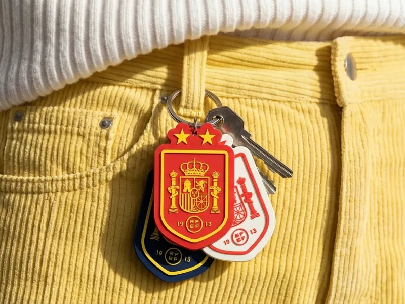 Llavero de España con 2 estrellas
