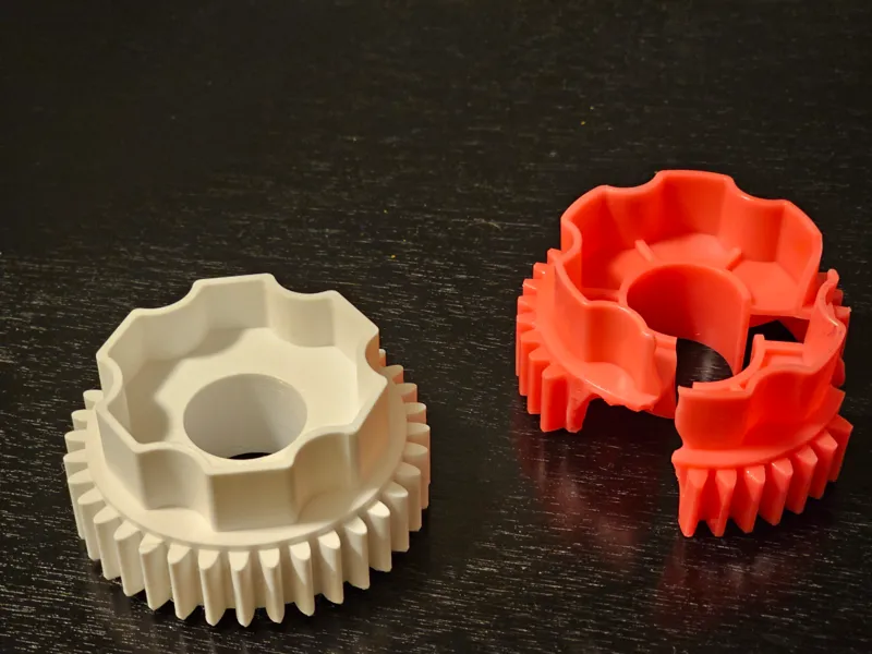Ride-On Toy Gearbox Output Gear (12-Tooth Hub)