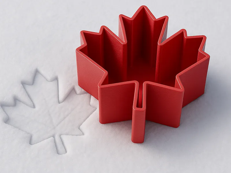 Maple Leaf Snow Mold – Canadian Snow Art Maker
