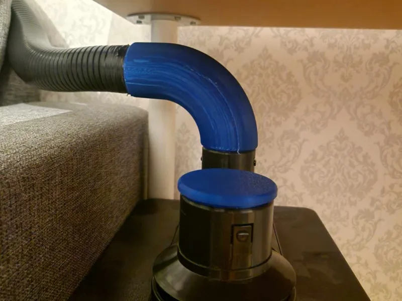 90 Degrees Bend Fume Extractor