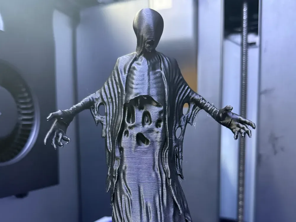 Modelo para impresión 3D: Harry Potter Dementor. Referencia del modelo original.