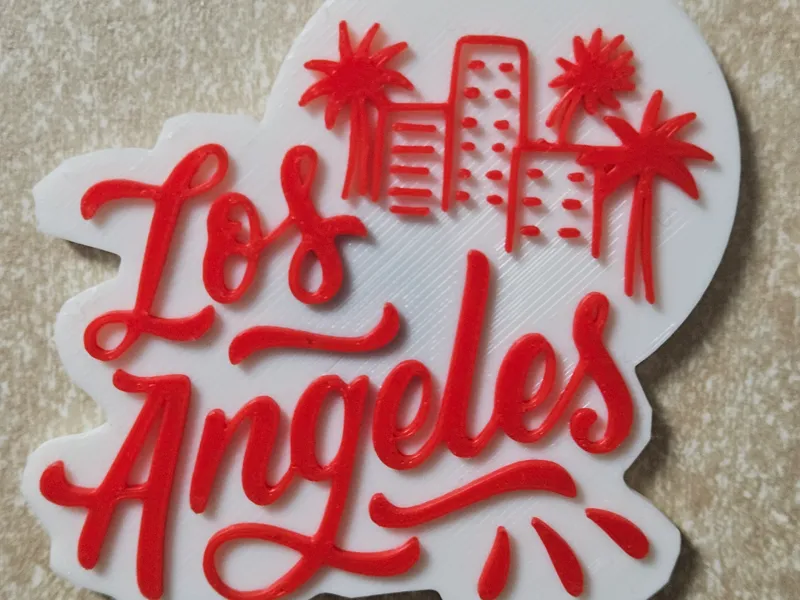 Los Angeles - Fridge Magnet
