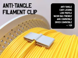 ANTI-TANGLE FILAMENT CLIP