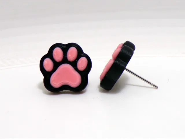 Cute Pawprint Earrings
