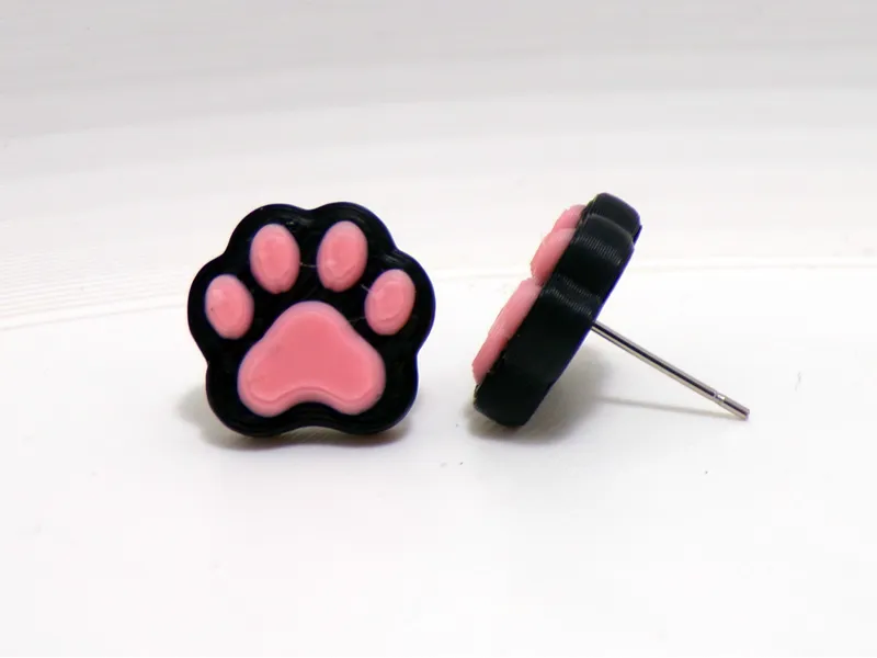 Cute Pawprint Earrings