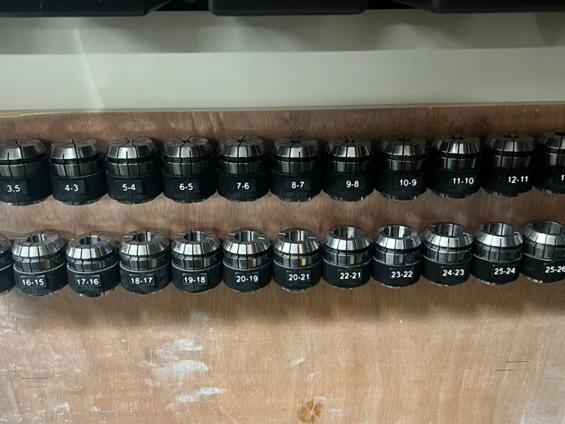 ER40 Collet Holders with Metric Markings