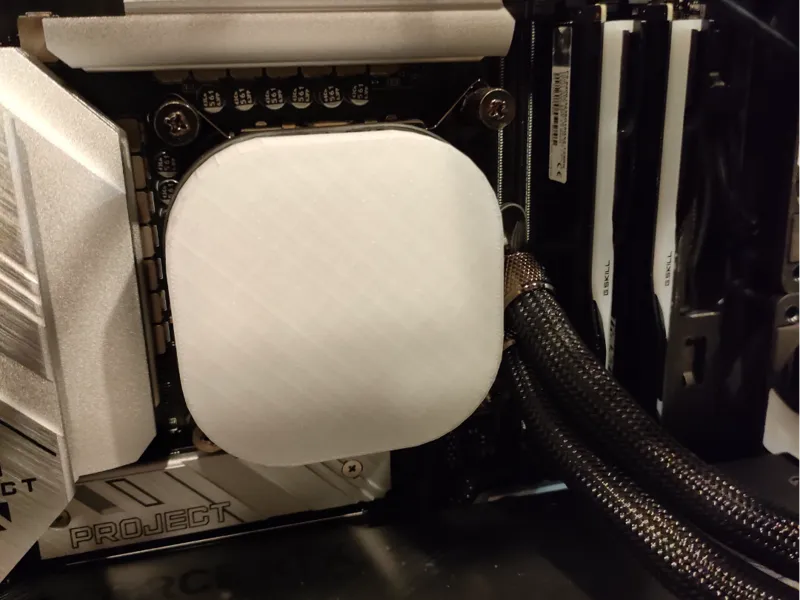 Corsair Link AIO low profile cover