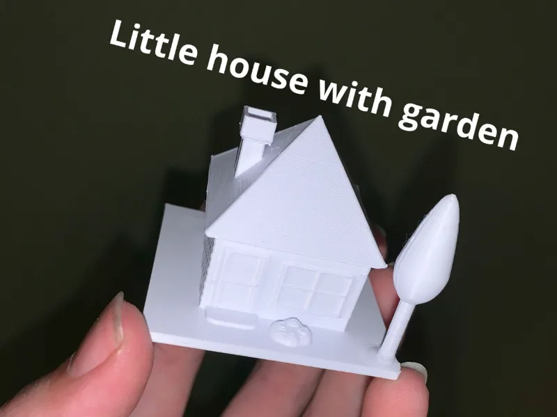 Little house with garden
