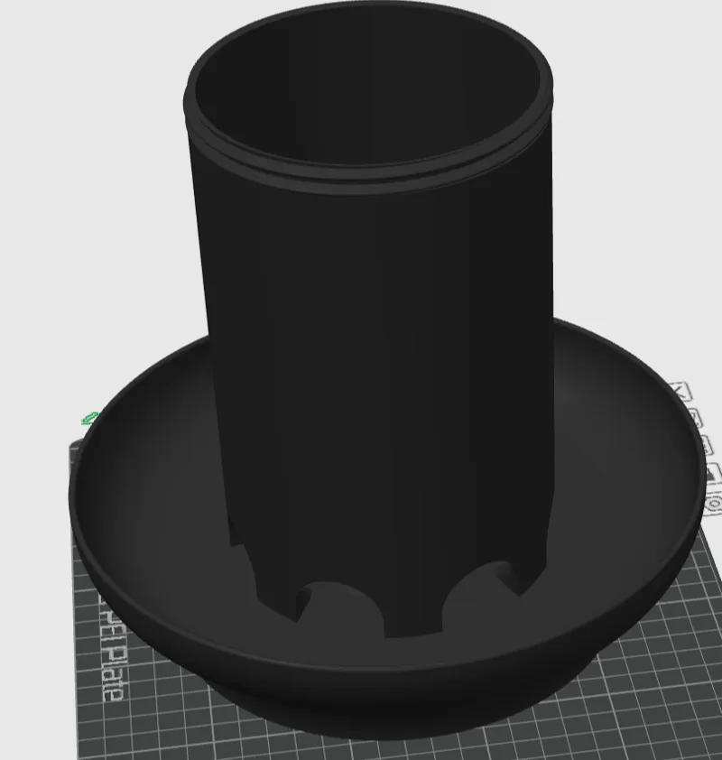 Chicken/Hen Feeder - PETG Version (Less infill)