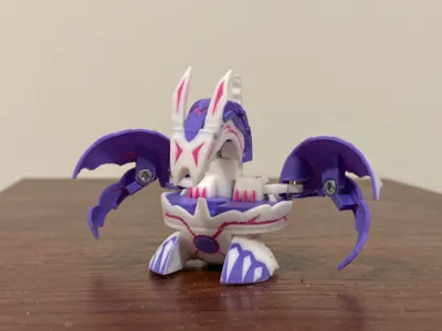 Bakugan Silent Naga - Multicolor, Custom Supports