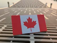 Canadian Flag Hitch Cover - Default