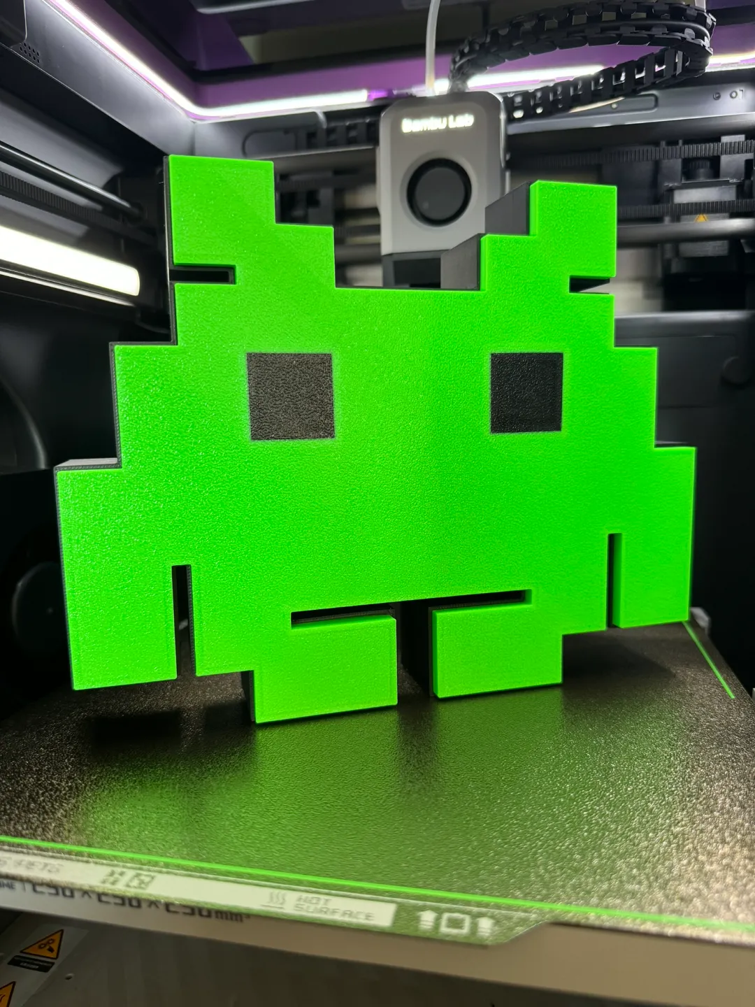 Invaders Led Handheld Caixa de Luz LED Space Invaders - Modelo gratuito para impressão 3D ...