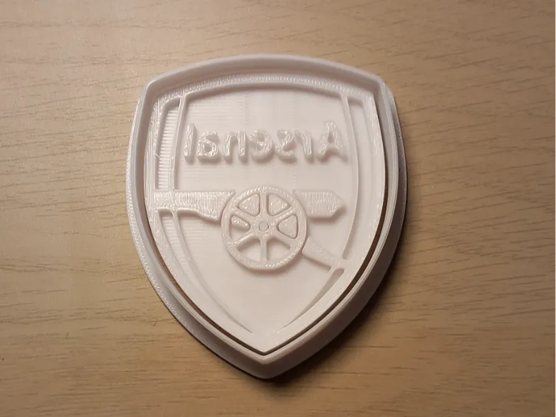 Arsenal FC cookie cutter - stamps