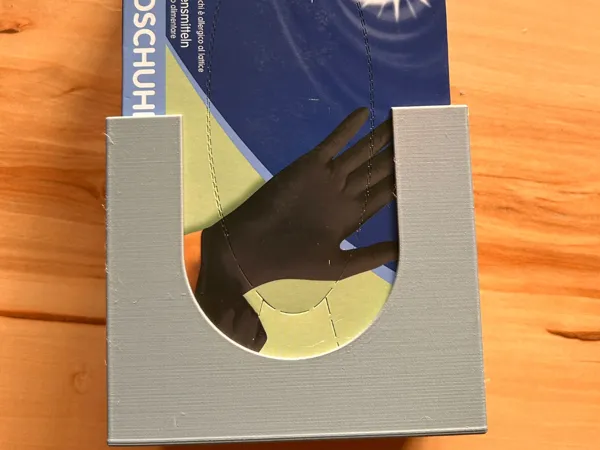 Support mural pour boîtes de gants jetables