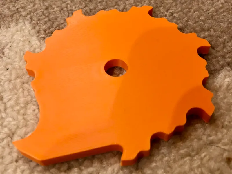 Battlebot Cobalt Asym Spinner Design (5")