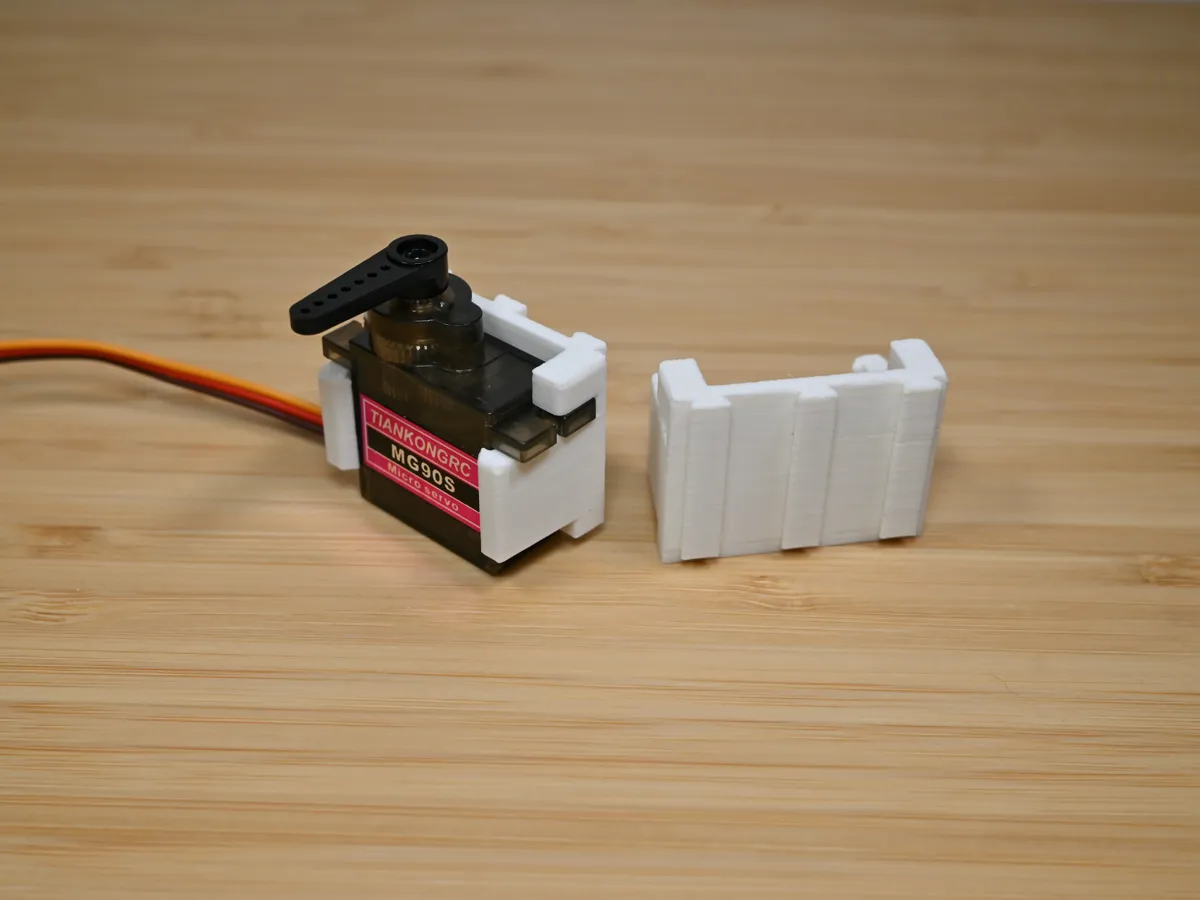 Supports servo MG90S pour robot BEAPER Bot