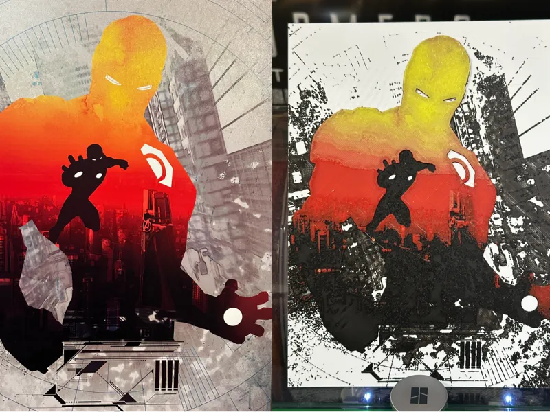 Iron Man Hueforge