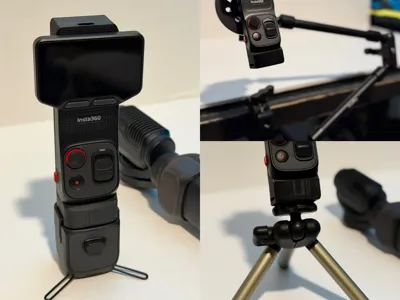 Insta360 Luna Ultra Remote mounting clip