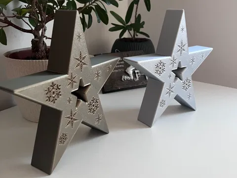 Steluță decorativă pentru sărbătorile de iarnă