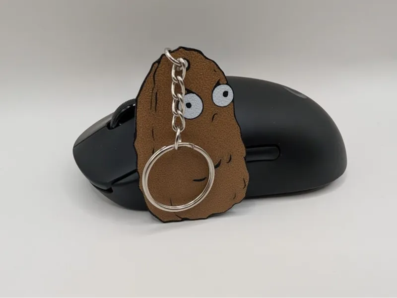 PvZ Angry Tall-Nut Keychain