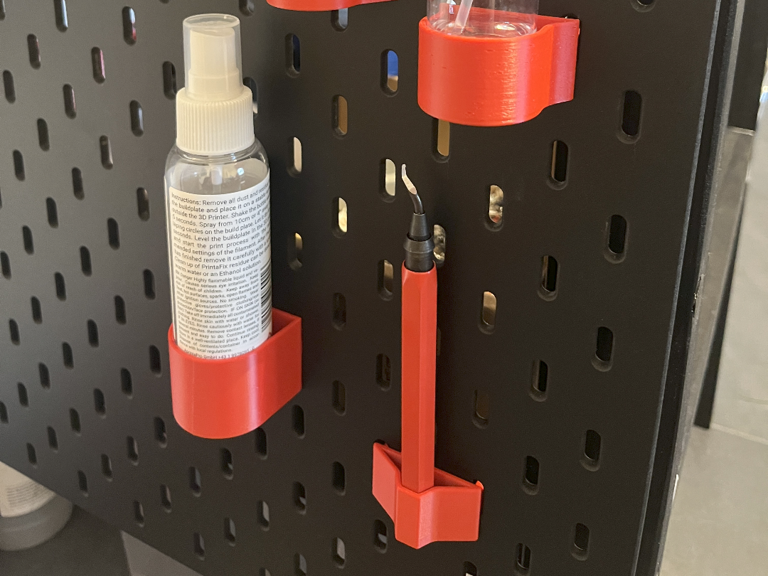 Skadis Parametric Bottle holder