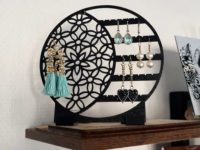 Earrings Display Stand - Flowers