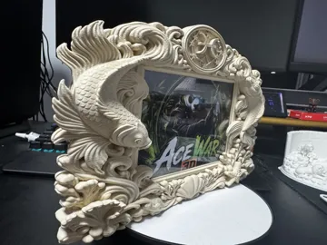 Marco decorativo: Koi Fish Zodiac Pisces — vista de referencia 4