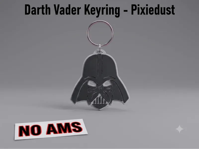 Darth Vader keyring - NO AMS